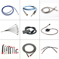 Guide de lumière en fibre optique à double bras en verre pour transmission laser, vente en gros d'usine