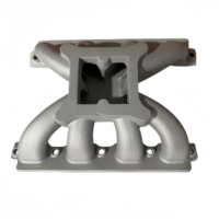 Collecteur d'échappement en acier inoxydable sablé pour impression 3D, fabrication experte SLM, pour pièces de voiture modifiées
