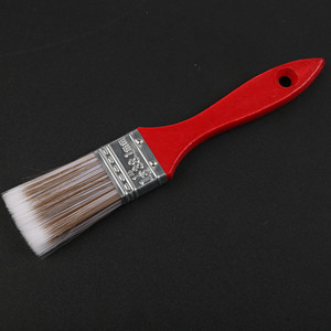 แปรงทาสีคุณภาพสูง ด้ามไม้ ขนไนลอน PET สำหรับงานตกแต่ง - Product Image 6