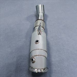 ท่อดาวน์ไปป์แบบ High Flow Catted สำหรับ <span class=keywords><strong>BMW</strong></span> G30 540i <span class=keywords><strong>B58</strong></span> 3.0T F30 340i F32 <span class=keywords><strong>140i</strong></span> 240i 340i 440i (2013-2018) พร้อมแผ่นกันความร้อน - Product Image 4