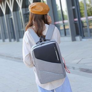 Sac à dos d'affaires unisexe imperméable personnalisé en gros, sac à dos intelligent pour ordinateur portable, mochilas de voyage avec chargement USB pour l'école, les voyages, les hommes et les femmes - Product Image 3