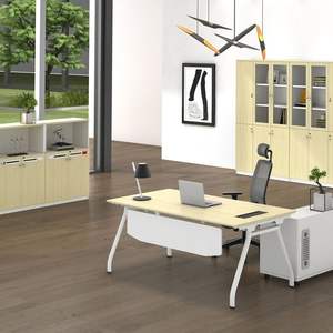 Escritorio Ejecutivo para Oficina, Escritorio de Madera para Cubículo, Moderno <span class=keywords><strong>Banco</strong></span> de Trabajo para Taller, Mesa de Oficina - Product Image 3