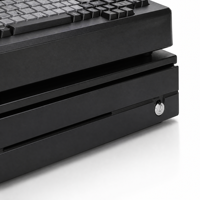 Máquina de Facturación Profesional para Supermercados de 13.3 Pulgadas con Teclado Integrado, Impresora Térmica y Cajón de Efectivo Metálico, Sistema POS