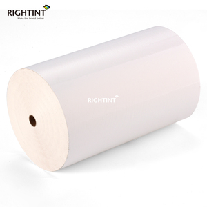60Mic flexography ม้วนพิมพ์ไวนิลสีขาวมันวาวฉลากเปล่าม้วนจัมโบ้สำหรับการพิมพ์แบบยืดหยุ่น - Product Image 2