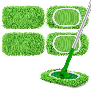 Krijuess 18 Pcs Reusable Wet Mop Pads Fit Swiffer,Reusable Mop Pads Refills Fit For - View #12