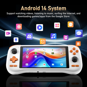 Consola de Juegos Portátil K56 con Android 14, Pantalla Táctil de 5.5'', 5000 mAh, WIFI 5, Reproductor de Juegos Retro para Juegos de <span class=keywords><strong>PS2</strong></span> - Product Image 4