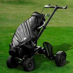 Voiturette de golf électrique pliable, alternative au mini-golf, 4 roues, moteur sans balais, légère, batterie amovible, étanche, en aluminium - Product Image 6