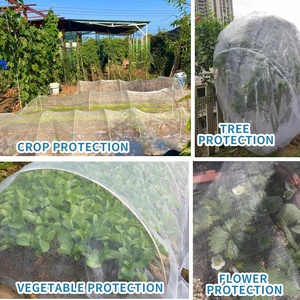 UV bảo vệ 100% Virgin HDPE nhà máy trực tiếp nông nghiệp UV điều trị 5 năm trắng chống côn trùng <span class=keywords><strong>Net</strong></span> trong cuộn cho nhà kính - Product Image 6