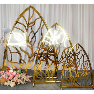 Arco de boda en forma de flor de acero inoxidable personalizado Furun para decoración de fondo en fiestas y eventos - Product Image 6