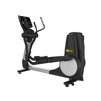 Bicicleta Elíptica Eléctrica de Grado Comercial, Resistencia Magnética, para Gimnasio, Entrenamiento Cardiovascular de Alta Intensidad, 160 kg