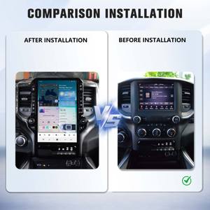 Radio para Auto Android de 14.4 Pulgadas para Dodge Ram 2019-2024, Reproductor Multimedia, Navegación GPS, Estéreo para Auto, 4G LTE Inalámbrico, Apple Carplay - Product Image 2