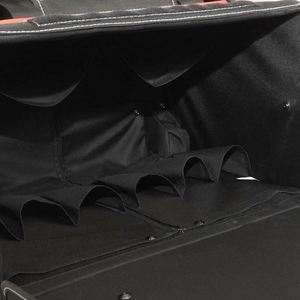 Free Sample High Quality 600-Denier Red Contractor's Rolling <b>Tool</b> Tote <b>Bag</b> <b>with</b> <b>Wheels</b> Water Resistant for Special Purpose Cases - Product Image 6