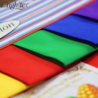 Tissu teint en popeline de polyester Tc de Longhitex Factory tissé uni pour vêtements de mariage jupes Textiles de maison poches pour garçons