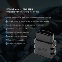 Vgate VLinker MC+ ELM327 Bluetooth 3.0 OBD 2 OBD2 ELM 327 Wifi, Herramienta de Diagnóstico para Automóviles con Android/iOS, Escáner Automotriz, PK OBDLINK V 1 5