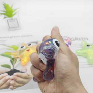 Jincan 2024 Tiktok cadeaux spéciaux <span class=keywords><strong>Anti</strong></span> <span class=keywords><strong>Stress</strong></span> étoile de mer étoile <span class=keywords><strong>homme</strong></span> jouet à presser maltose paillettes rempli Fidget jouets - Product Image 6