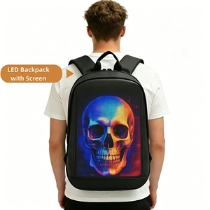 Mochila Publicitaria LED Programable con Control por Aplicación Inteligente, Pantalla de Alta Luminosidad para Eventos Promocionales - Product Image 1