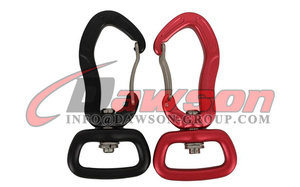 DAWSON China Lieferant Aluminium 30kN Doppelwirkungsverriegelungsmaterial benutzerdefinierter D-förmiger Carabiner - Product Image 6