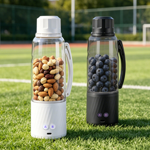 Licuadora Portátil con Diseño <span class=keywords><strong>de</strong></span> Cordón, Material Libre <span class=keywords><strong>de</strong></span> BPA, Licuadora Eléctrica para Gimnasio, Fitness, Batidos <span class=keywords><strong>de</strong></span> Proteínas, Vaso Mezclador - Product Image 1