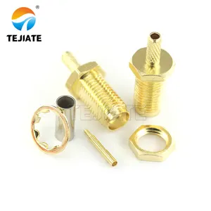 RPSMA-KY-1.5 rf coaxial male female Magnetic Pogo Pin Utp Rj45 Plug piping series open connector