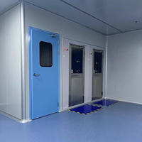 HUAAO – Unité modulaire moderne ignifuge et écologique en laine de roche, certifiée ISO 8 Classe 10000, préfabriquée, certifiée CE, garantie 1 an, pour ateliers et hôpitaux