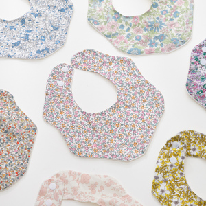 ดอกไม้ปรับผ้ากันเปื้อนเด็กผ้าฝ้ายน้ําลายผ้าเช็ดมือเด็กผู้หญิงให้อาหารเรอผ้าอุปกรณ์เสริมสิ่งทารกแรกเกิด Bib - Product Image 3