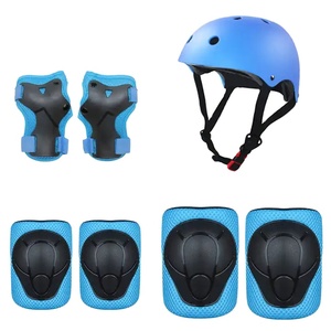 Juego de 6 Protectores de Codo, Muñeca y Rodilla para Niños, Equipo de Protección para Patinaje, Ciclismo y <span class=keywords><strong>Bicicleta</strong></span> <span class=keywords><strong>con</strong></span> Casco - Product Image 3