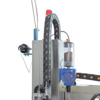 PMT Petite machine de découpe jet d'eau CNC à portique, facile à installer, abrasive, 1500*1500mm, mini machine de découpe jet d'eau