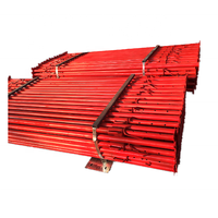 Poteau de soutènement télescopique réglable en acier pour coffrage de béton, poutre de construction temporaire et support de plancher