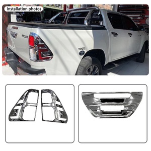 ชุดแต่งรถยนต์โครเมียมสีทองคำ ยี่ห้อ KQD ขายดี รับผลิตแบบ OEM/ODM สำหรับรถยนต์โตโยต้า ไฮลักซ์ รีโว่ ปี 2016 ขึ้นไป - Product Image 5