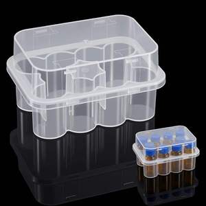 Wholesale 3ml Plastic <b>Box</b> 2-4 Aseptic Vial <b>Storage</b> <b>Box</b> Wholesale Vaccine Bottle Peptide Rack Wholesale Plastic - Product Image 5