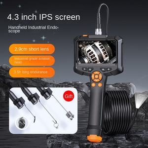 Nouvel Endoscope Industriel Portable avec Câble Rigide de 5M, Écran IPS HD de 4,3 Pouces, Mini Caméra pour Détection Automobile et Inspection de Conduites - Product Image 4