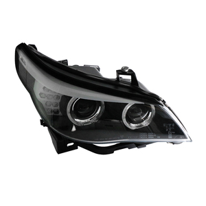 Faros Delanteros para <span class=keywords><strong>BMW</strong></span> <span class=keywords><strong>E60</strong></span> 2003-<span class=keywords><strong>2009</strong></span> <span class=keywords><strong>523I</strong></span> 530i, Estilo Deportivo, Ojos de Ángel LED, DRL, HID Bi-xenón, Repuestos para Auto - Product Image 6