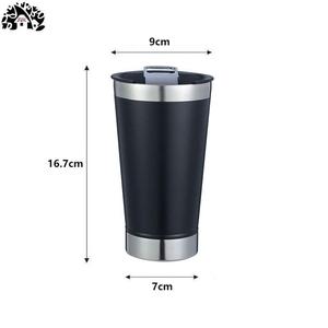 I boccali di birra in acciaio inossidabile a doppia parete da 20 once per bicchieri caldi e freddi da casa all'aperto sono dotati di apribottiglie di grande capacità - Product Image 5