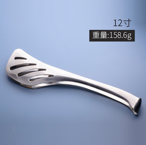 DFT11 Pince de cuisine créative en acier inoxydable pour steak, barbecue, poisson frit, aliments et pain - Product Image 5