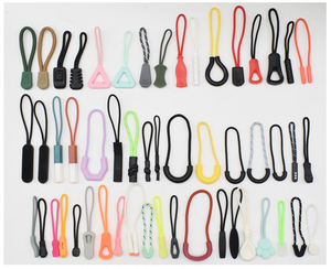 Wholesale Custom Logo <strong>Zipper</strong> <strong>Sliders</strong> Black Rubber Design with Plastic Puller <strong>and</strong> <strong>Slider</strong> for Clothing Bags Fancy <strong>Zipper</strong> Puller - Product Image 6