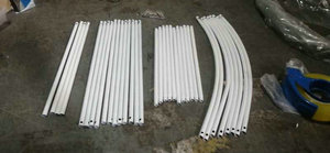 Arche en métal pour mariage, jardin, décoration de fête nuptiale, Pergola en métal, à assembler librement, 2 tailles - Product Image 5