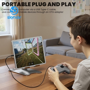 Manette de simulation de <span class=keywords><strong>drone</strong></span> FPV STARTRC S8 V3, 4 modes, pour <span class=keywords><strong>simulateur</strong></span> de <span class=keywords><strong>vol</strong></span> <span class=keywords><strong>DJI</strong></span> Liftoff SkyDive, contrôleur d'entraînement RC - Product Image 5
