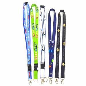 QM Professional Supplier Custom Sublimation Printed Logo Polyester <b>Phone</b> <b>Neck</b> <b>Strap</b> Promotional Lanyard - Product Image 3