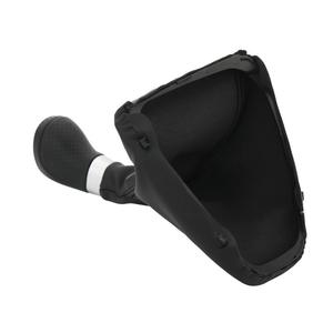 Couvercle de pommeau de levier de vitesse en cuir noir, pour BMW E90, Transmission manuelle à 5 ou 6 vitesses - Product Image 4