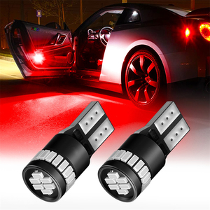 Bombilla LED AUXITO 12V T10 194 Roja 240 lm, bombilla LED para faros delanteros 1900K para luz interior de coche - Product Image 6
