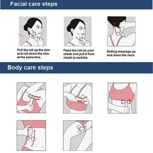Rodillo Facial 3D en Forma de Y con Rotación de 360 Grados, Masajeador Facial Manual para Áreas Específicas - Product Image 6