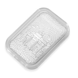 Oferta Especial: Lámina de Plata con Diseño de Berlín, Alemania, 10mg, Artesanía en Metal - Product Image 2
