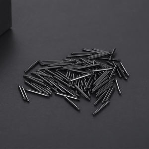 100 Stks/pak 316l Chirurgisch Staal Extern Schroefdraad Barbell Pinnen Tong <span class=keywords><strong>Piercing</strong></span> Accessoires Voor Tepel/Oor Industriële Piercings - Product Image 5