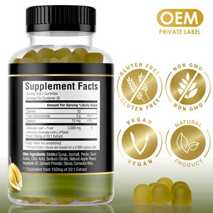 Özel Soursop Graviola Gummies Soursop yaprak ve meyve özü deniz yosunu ile ek, hücre desteği ve rejenerasyon için zerdeçal - Product Image 2