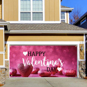 <span class=keywords><strong>2023</strong></span> dernières conceptions créatives Photo personnalisée joyeux saint valentin toile <span class=keywords><strong>de</strong></span> fond Garage bannière 185*400cm - Product Image 5