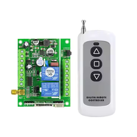 Récepteur ASK universel 12V 24V 36V 48V DC 10A RF télécommande 2CH interrupteur de télécommande sans fil pour garage