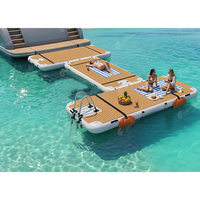 Bateau à moteur gonflable personnalisé, jet ski, quai flottant gonflable à vendre