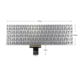 Teclado de ordenador portátil púrpura en inglés de EE. UU. Para DERE <span class=keywords><strong>R9</strong></span> Pro 1. 1 W20190711 Teclados de repuesto para portátiles - Product Image 4