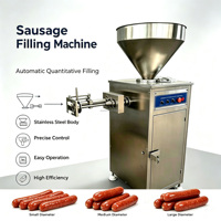 Machine à farcir les saucisses pour atelier de viande : saucisses de bœuf, de porc, de poulet, de jambon, de salami et de saucisses de sang