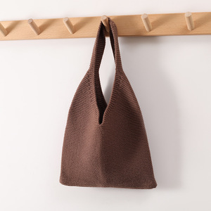 Knitting <strong>Bag</strong> Handbags Large Crochet Tote Retro Cotton Recycled Vestshape Women Organizer Craft <strong>Crotchet</strong> Knit <strong>Bag</strong> - Product Image 2